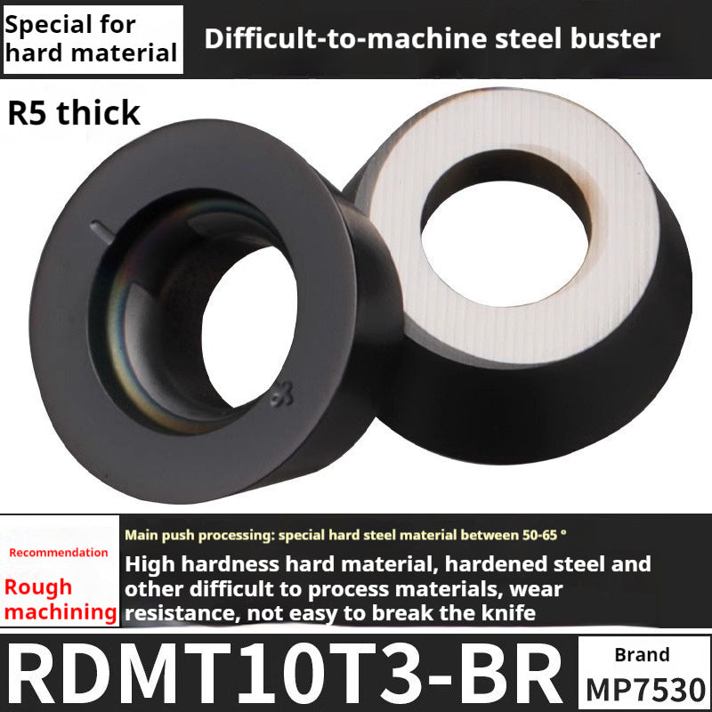 2036-CNC milling inserts, RPMW carbide R5 machining center, R4 milling machine, R6 milling inserts, RPMT round cutter cutters Shandong Denso Pricision Tools Co.,Ltd.